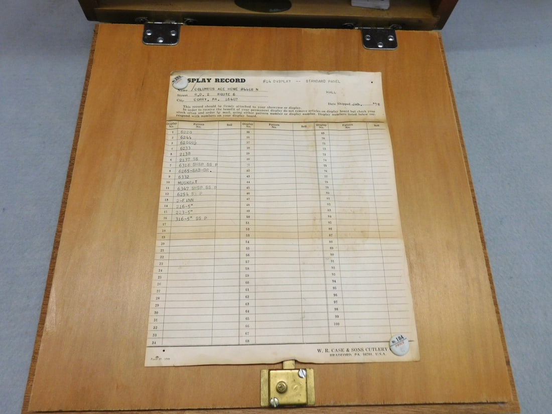 Case XX Cutlery Display Case - 3