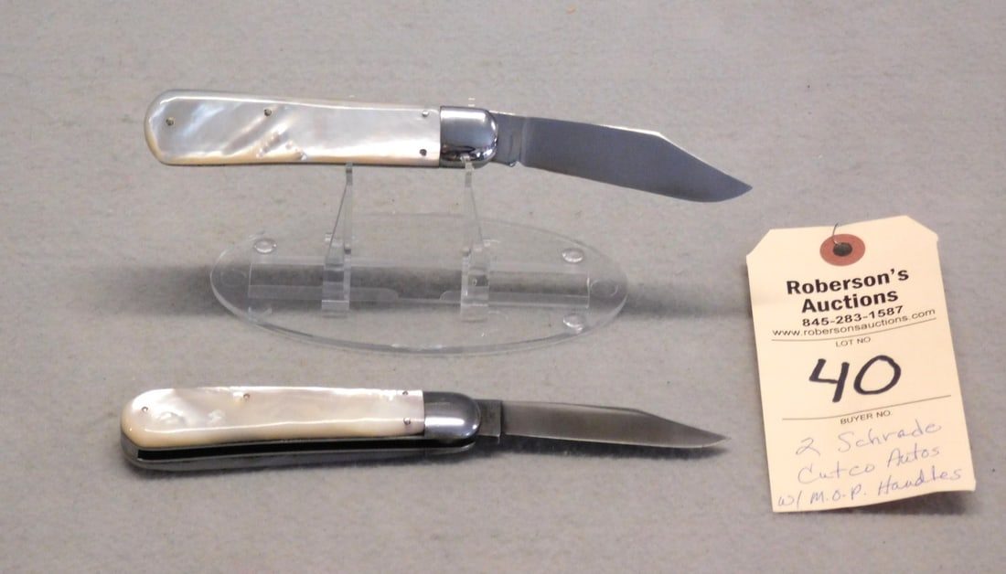 2 - Schrade M.O.P Automatic Knives - 2