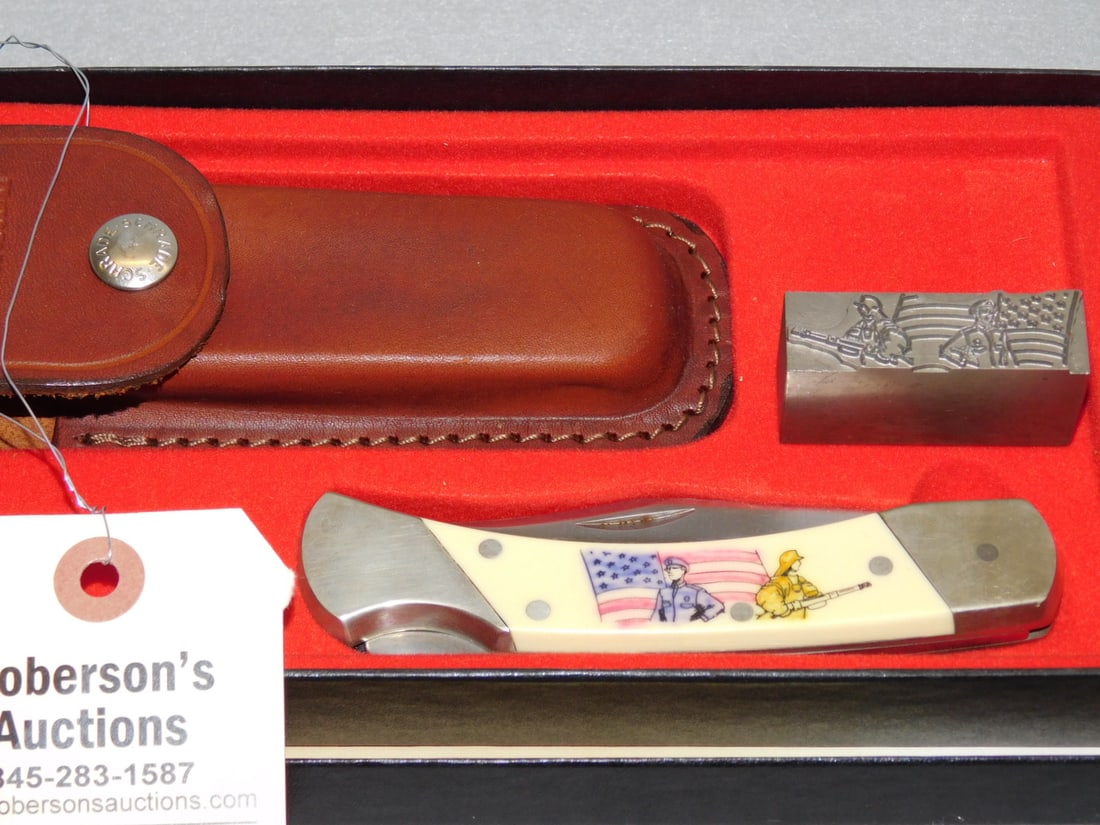 3 - Schrade Scimshaw US Knives - 2