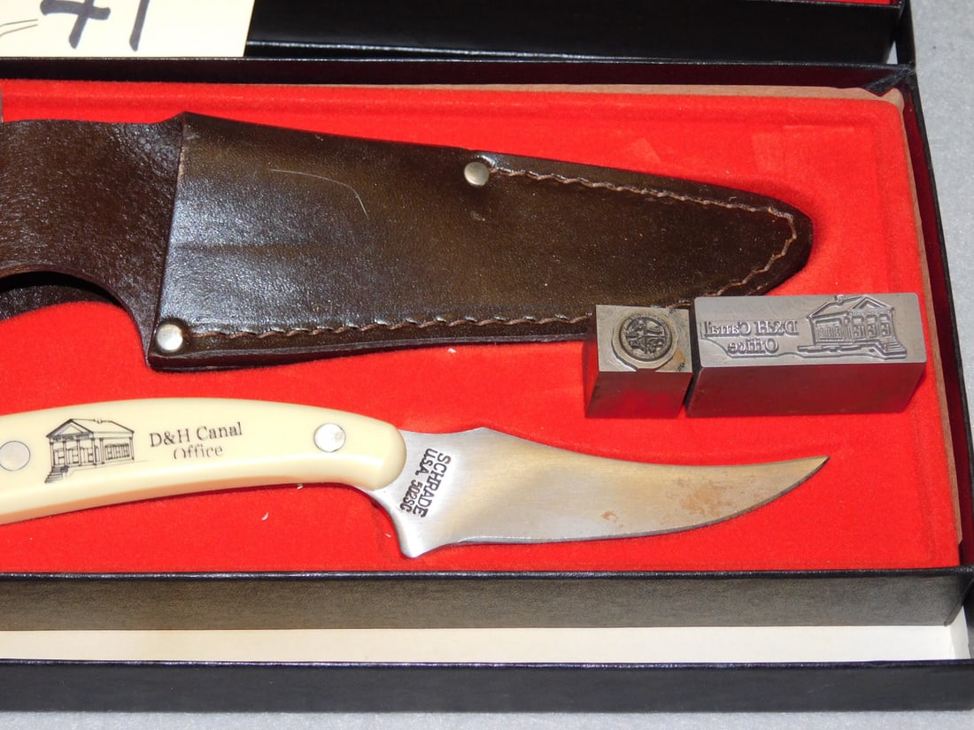 3 - Schrade Scimshaw US Knives - 4
