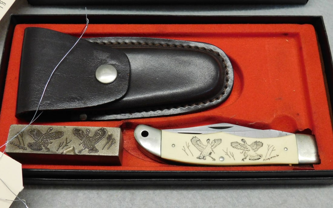 3 - Schrade Scimshaw US Knives - 2