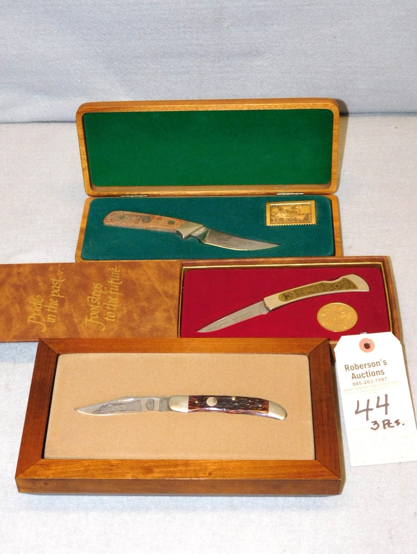 3 - Commemorative Schrade Knives (1 of 4)