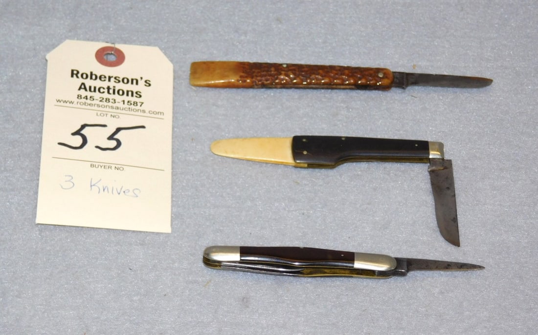 Lot of 3 Knives (1 of 2)