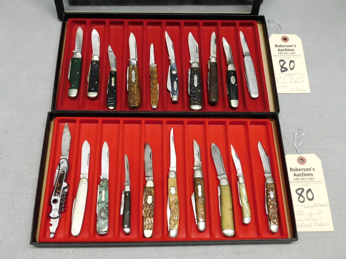 20 - Used Knives by Different Makers (1 of 1)