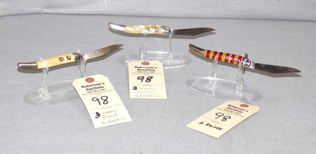 3 - Hammer Brand Auto. Knives (1 of 2)