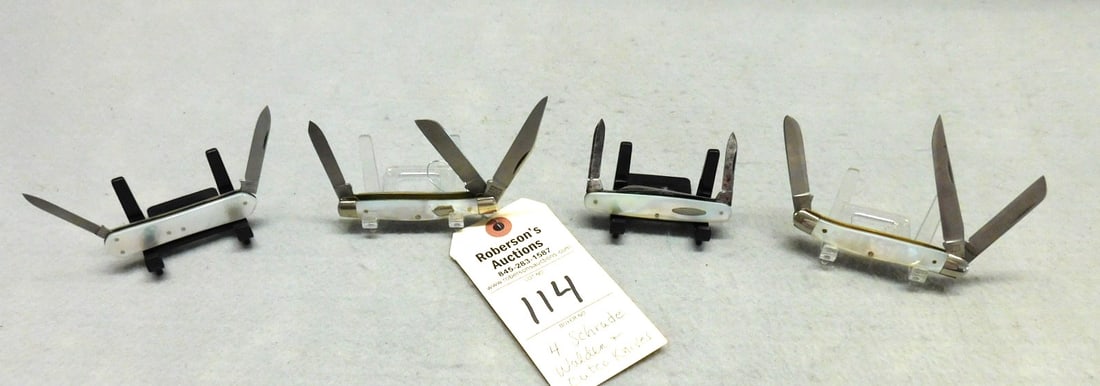 4 Schrade M.O.P. Knives - 2
