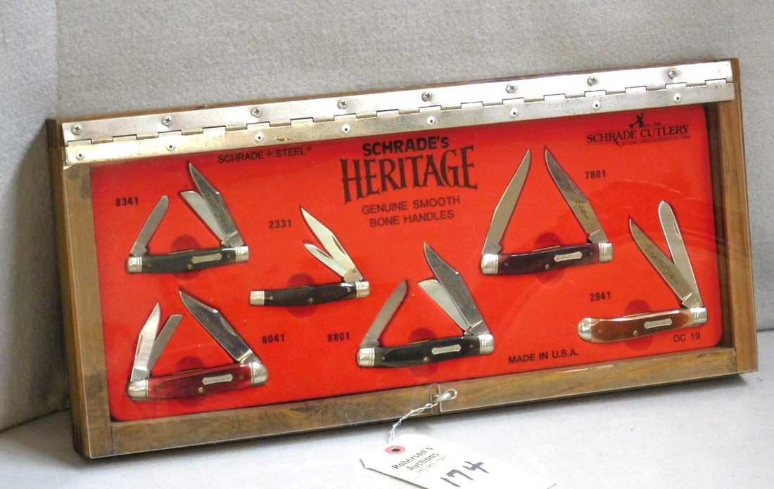 Schrade Bone Handle Knives (1 of 1)