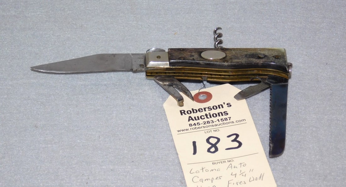 Latama Automatic Camper Knife - 2