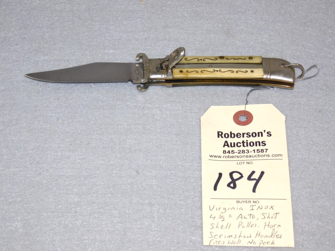 Virginia Inox Italian Lever Lock Knife (1 of 2)