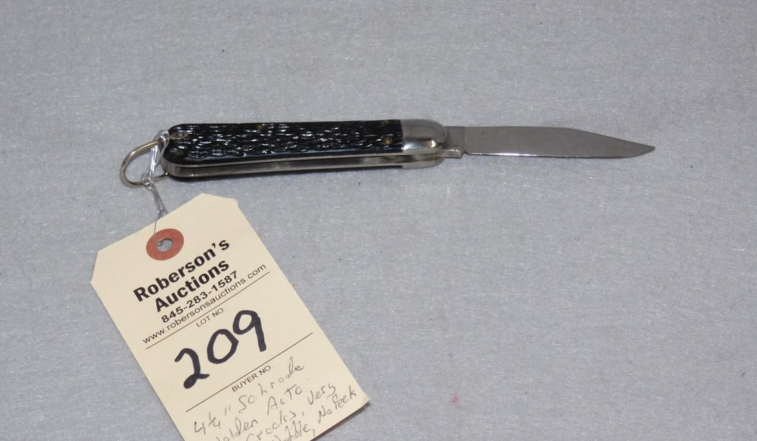 Schrade Walden 4 1/4" Automatic Knife - 2