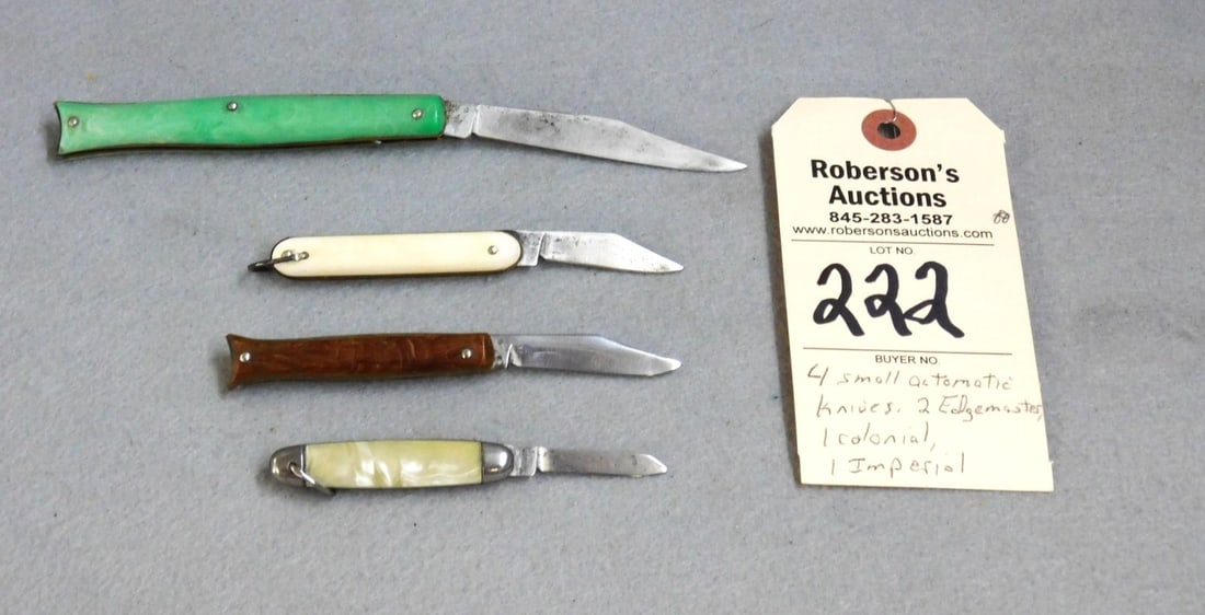 4 - Small Automatic Knives - 2