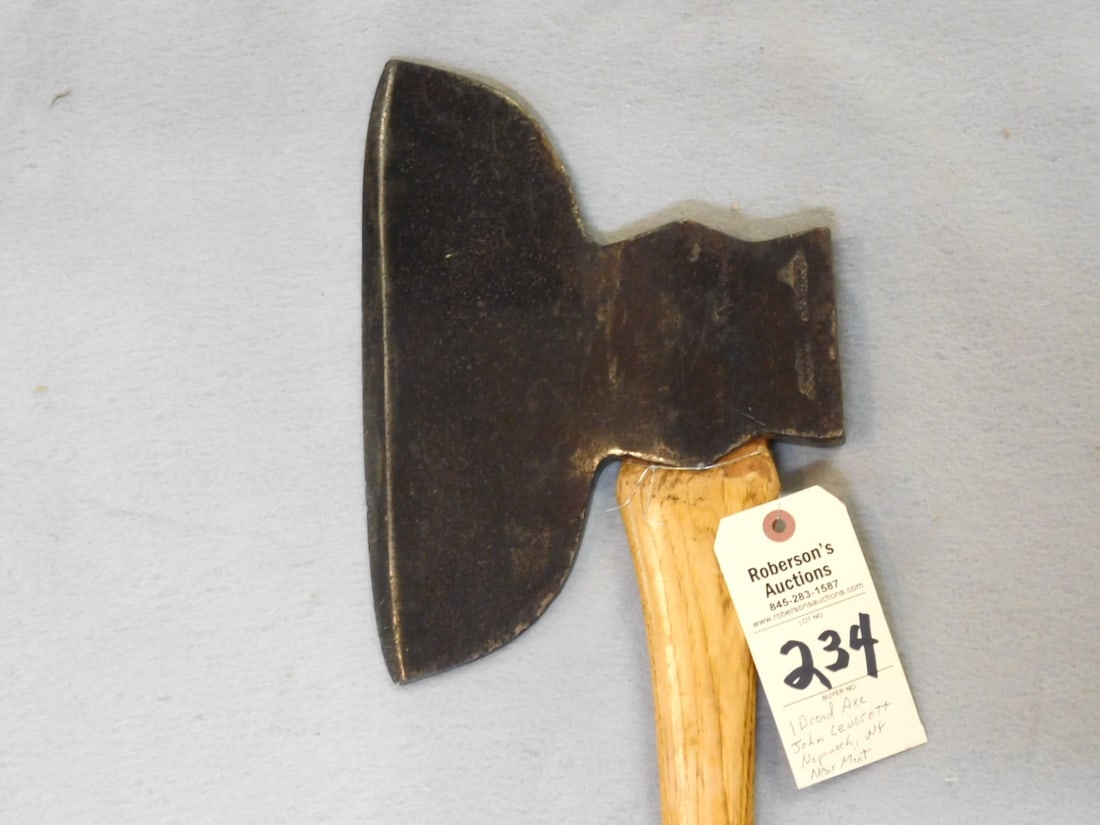 Broad Axe Marked "John Leverett" - 2
