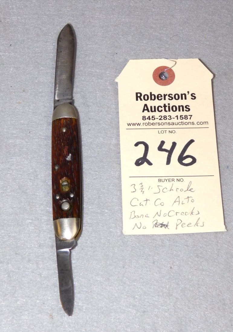 Schrade Cutco 3 3/4" Automatic Knife - 2