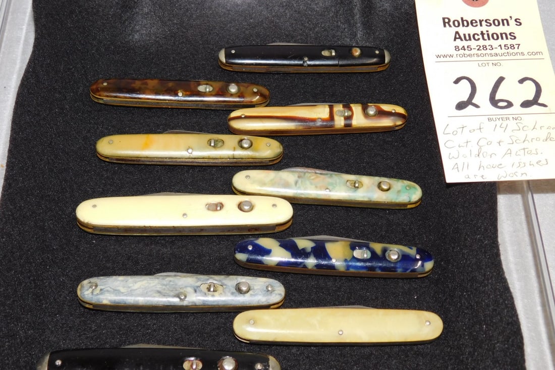 14 - Schrade Cutco Automatic Knives - 3