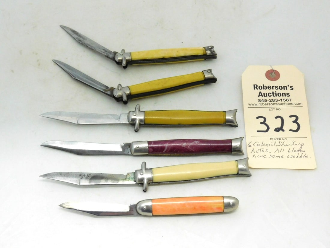 6 - Colonial Shur-Snap Automatic Knives - 2