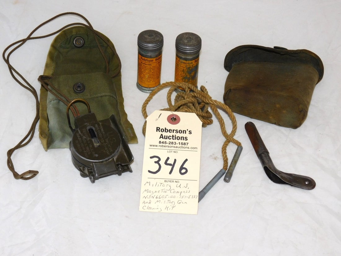 Military US Magnetic Compass & Gun Kit (1 of 1)