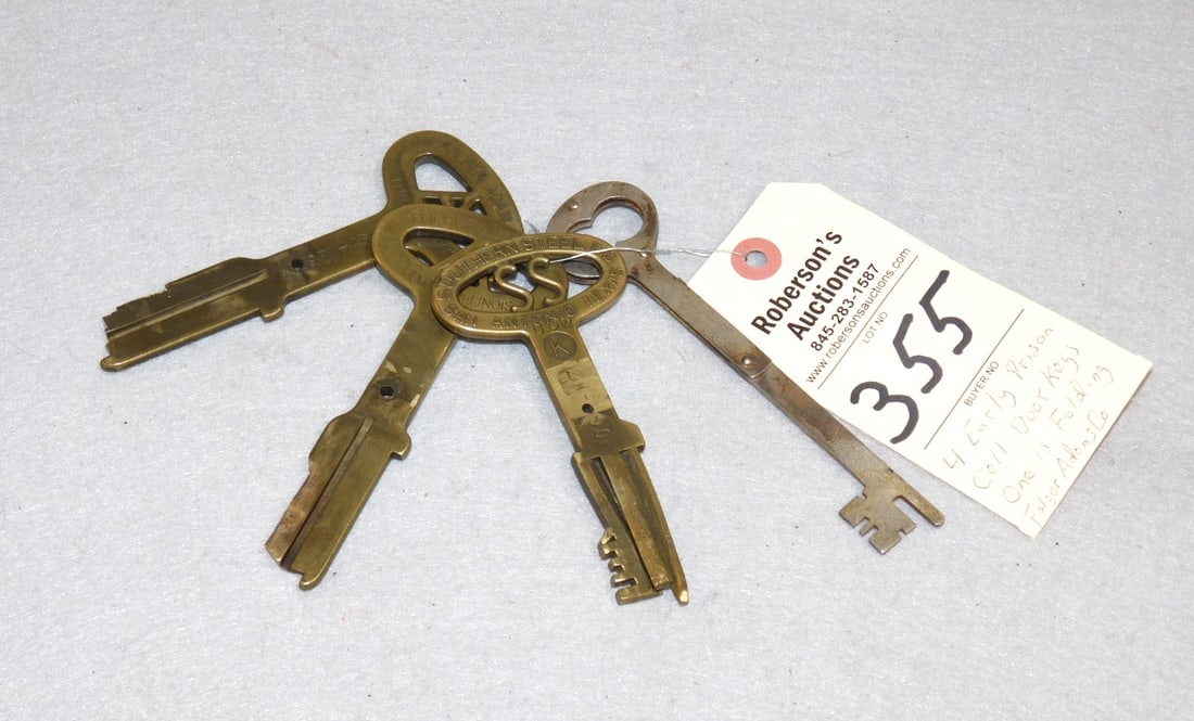 4 - Early Prison Cell Door Keys (1 of 1)