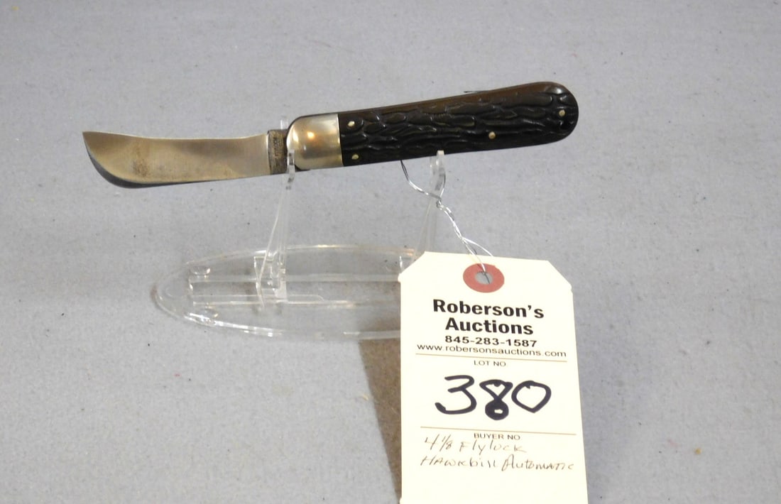 Flylock Hawkbill Automatic Knife - 2