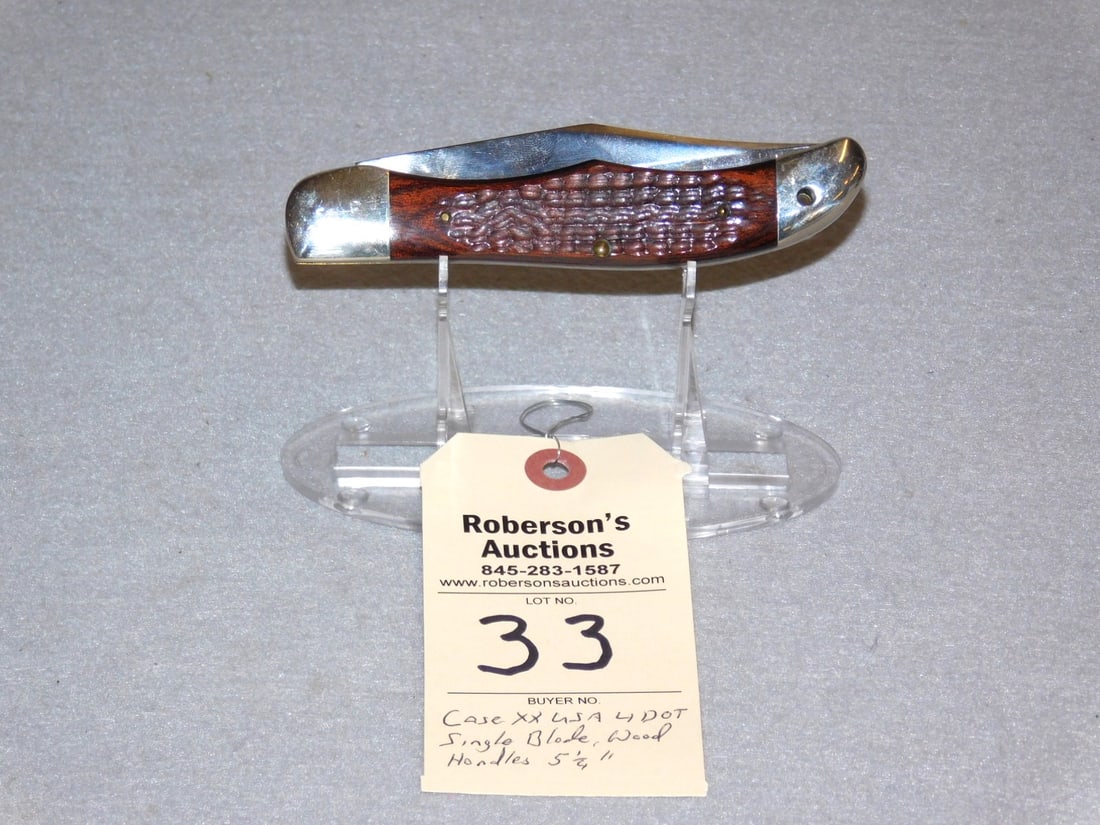 Case USA Single Blade Knife - 2