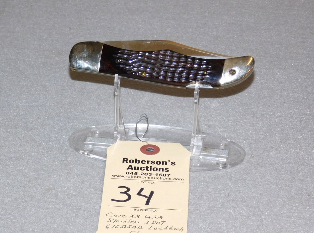 Case USA Single Blade Knife - 2