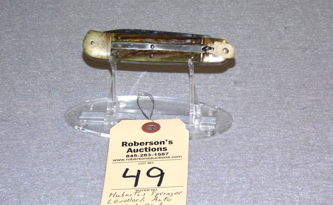 Hubretus Springer Leverlock Knife (1 of 4)