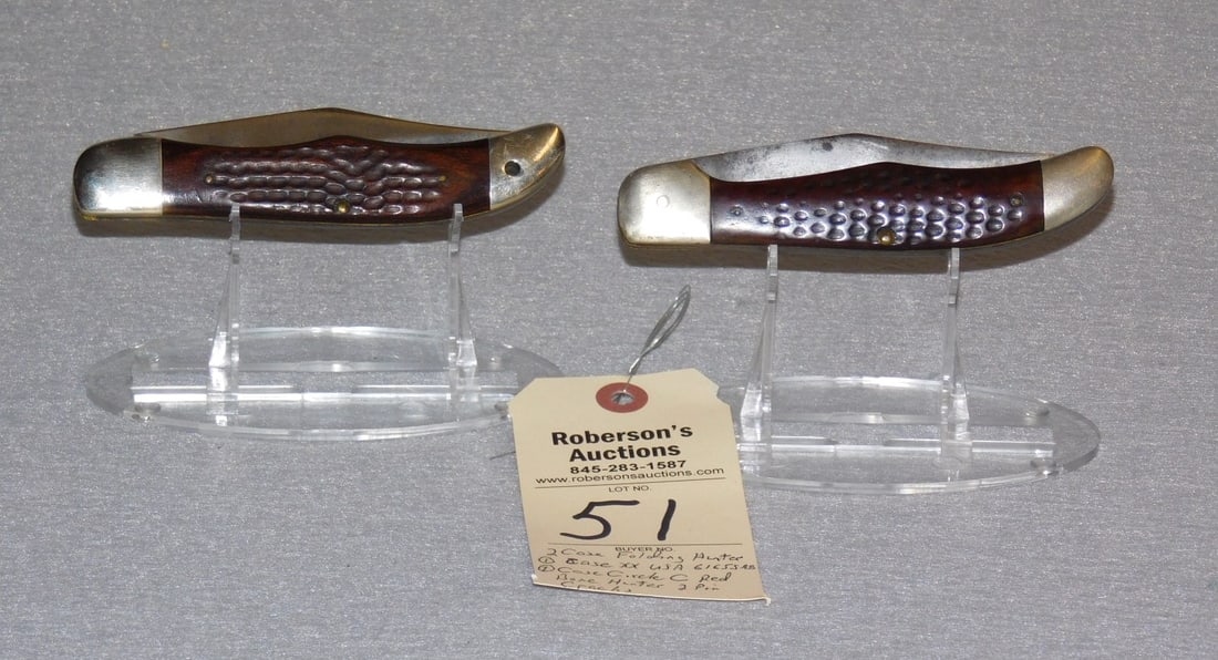 2 - "Case" Folding Hunter's Knives - 2