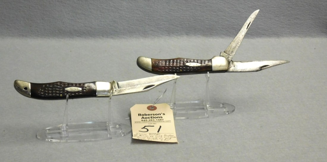 2 - "Case" Folding Hunter's Knives - 3