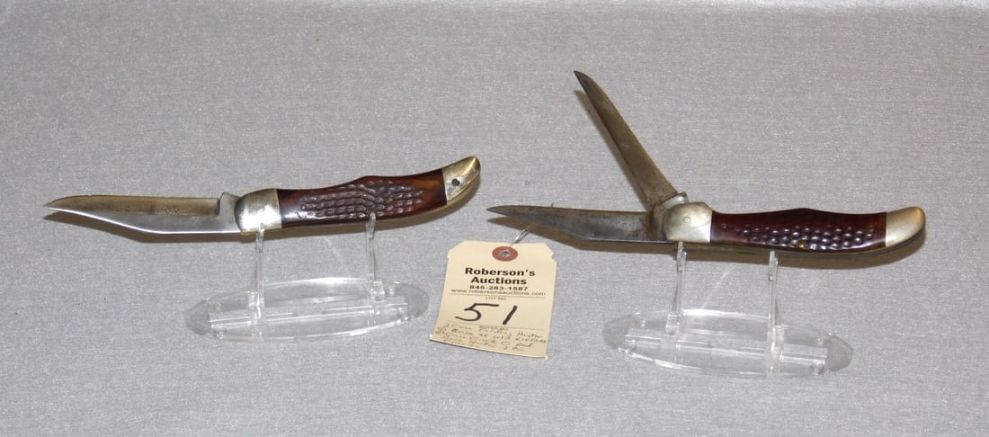 2 - "Case" Folding Hunter's Knives - 4