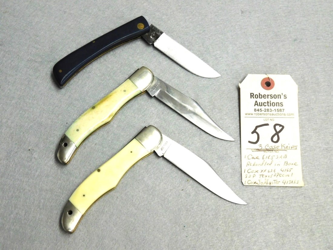3 - "Case" Knives - 3