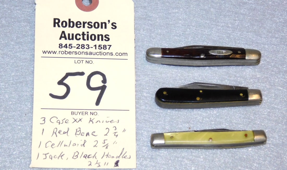 3 - "Case" XX Knives (1 of 4)