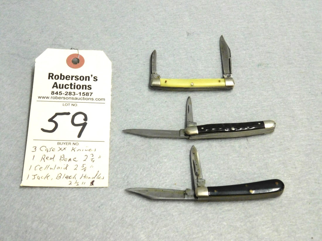 3 - "Case" XX Knives - 3