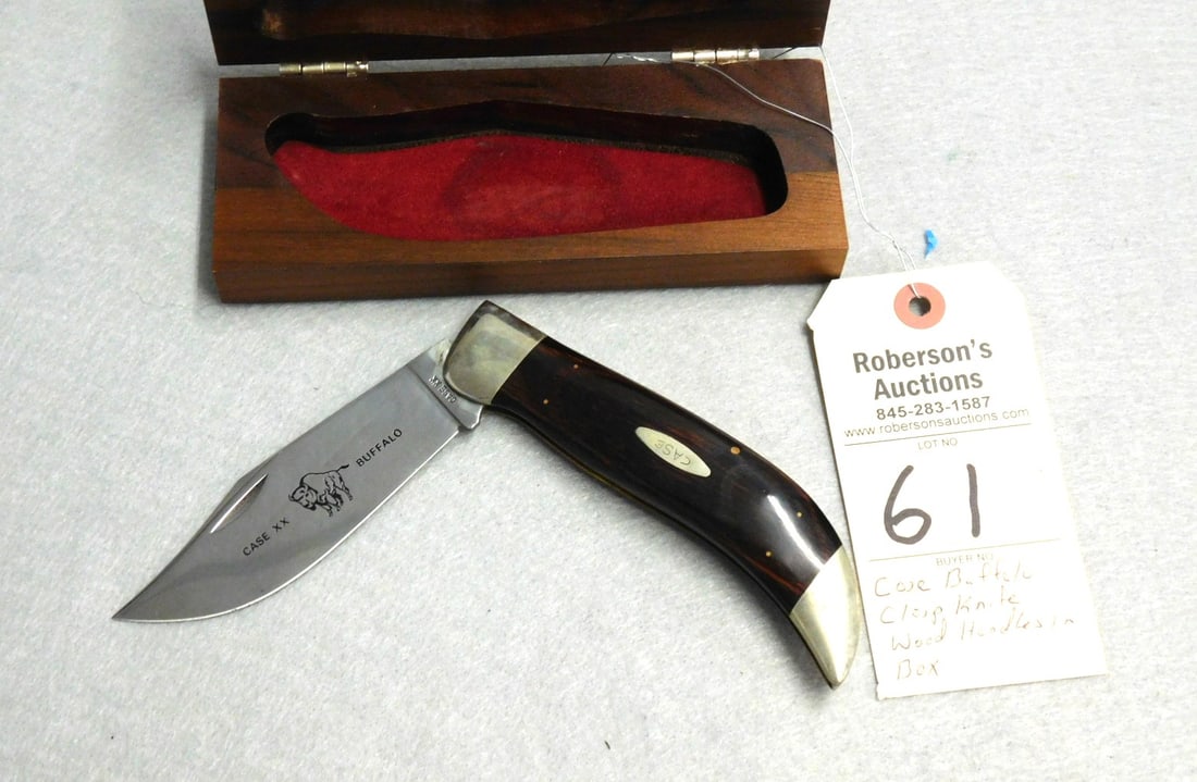 Case" Buffalo Clasp Knife - 3
