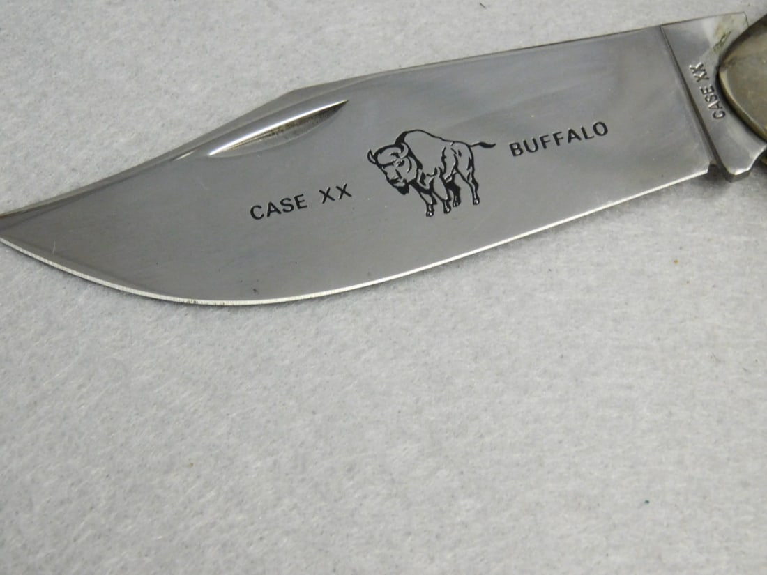 Case" Buffalo Clasp Knife - 4