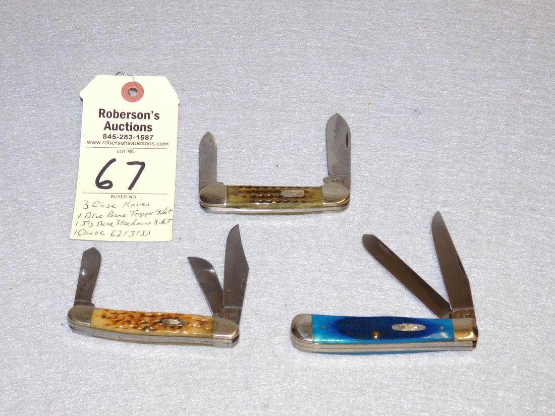 3 - "Case" Knives - 3