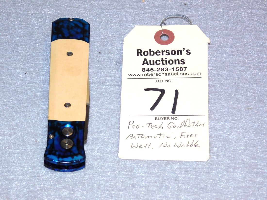 Pro-Tech Godfather's Automatic Knife (1 of 2)