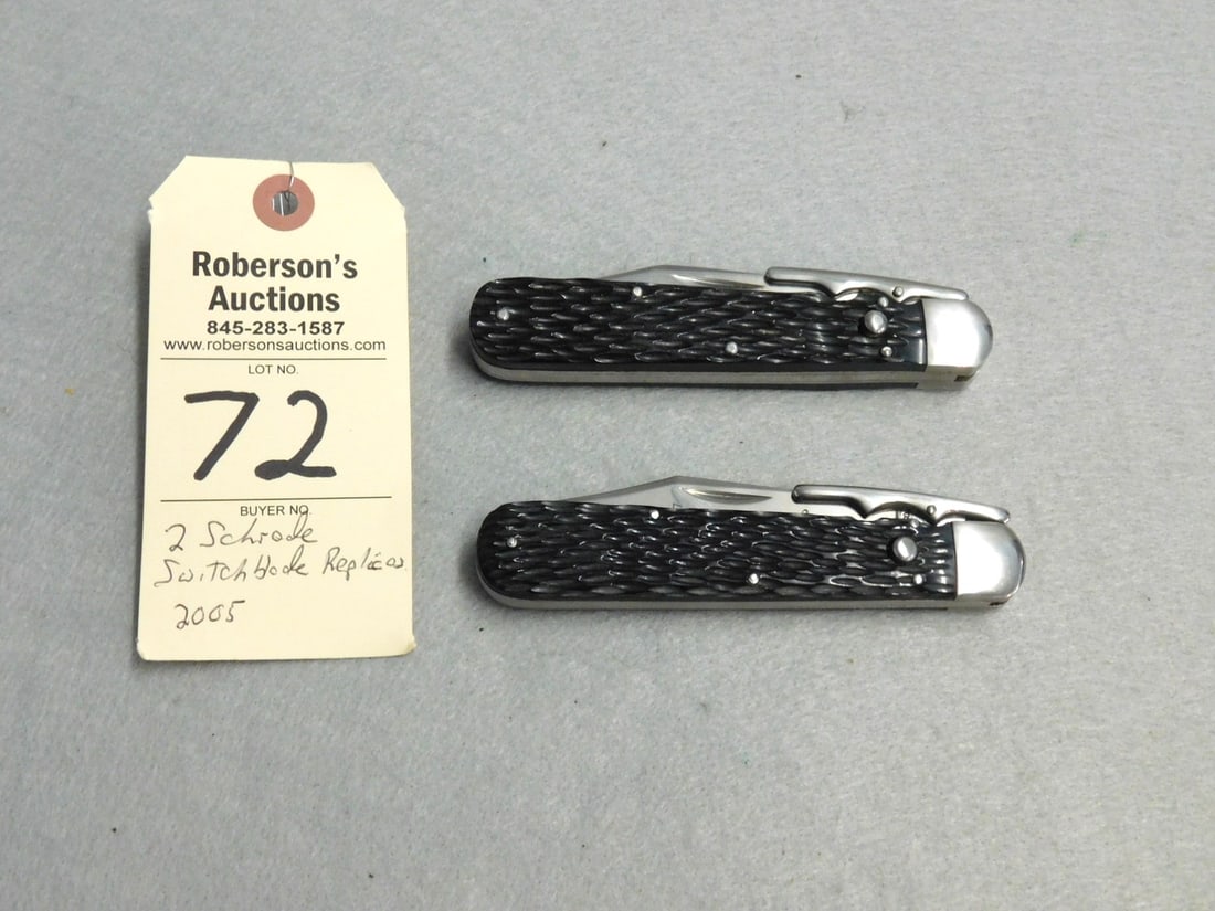 2 - Schrade Switch Blade Knives (1 of 4)