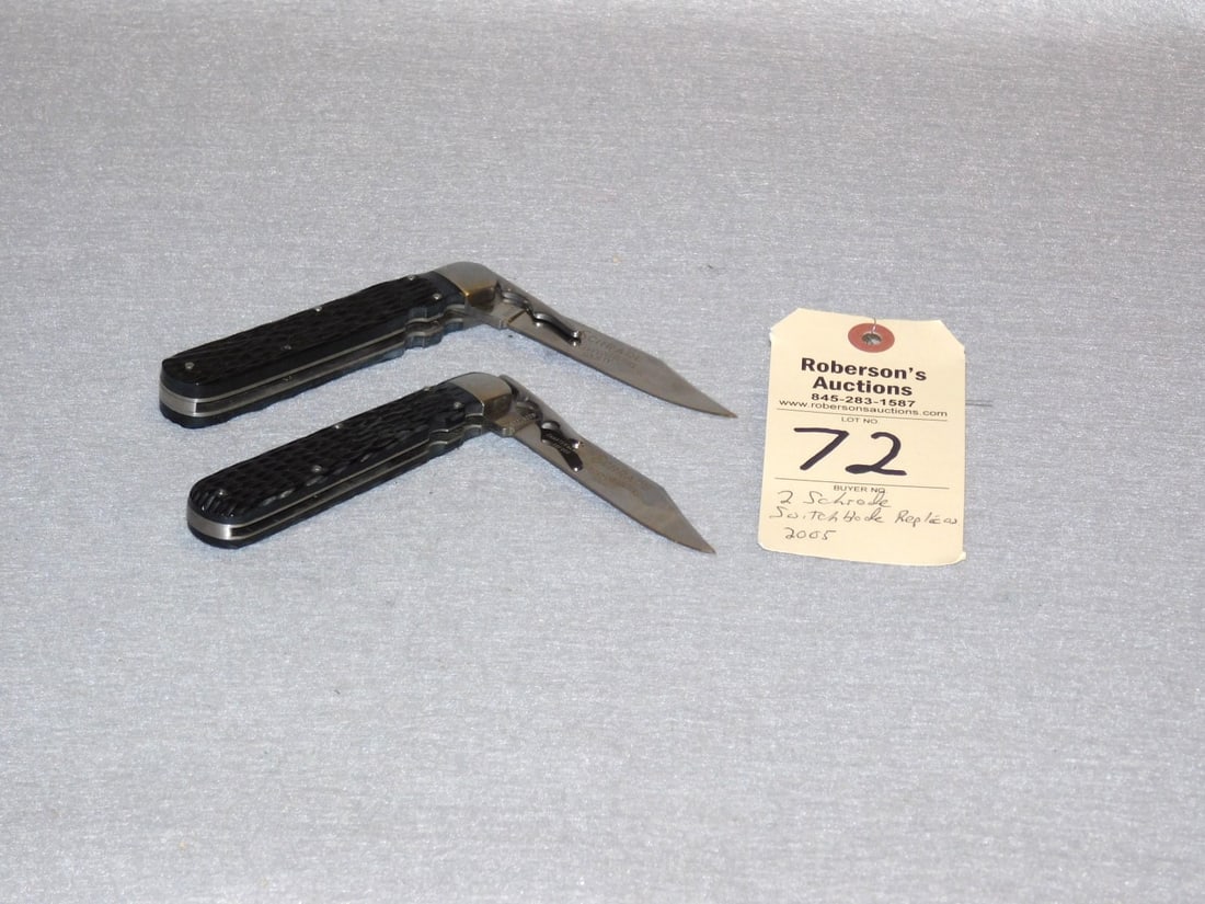 2 - Schrade Switch Blade Knives - 4