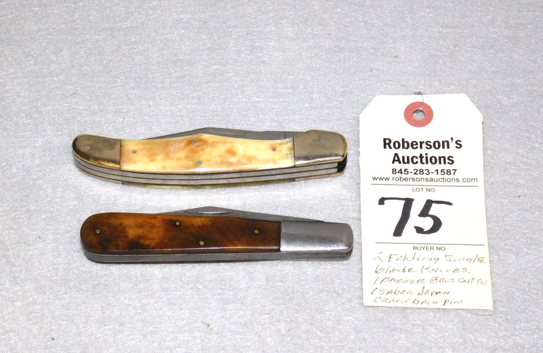 2 - Folding Knives - Parker & Japan (1 of 4)