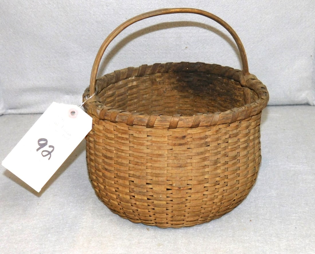 Early Handled Splint Basket (1 of 2)