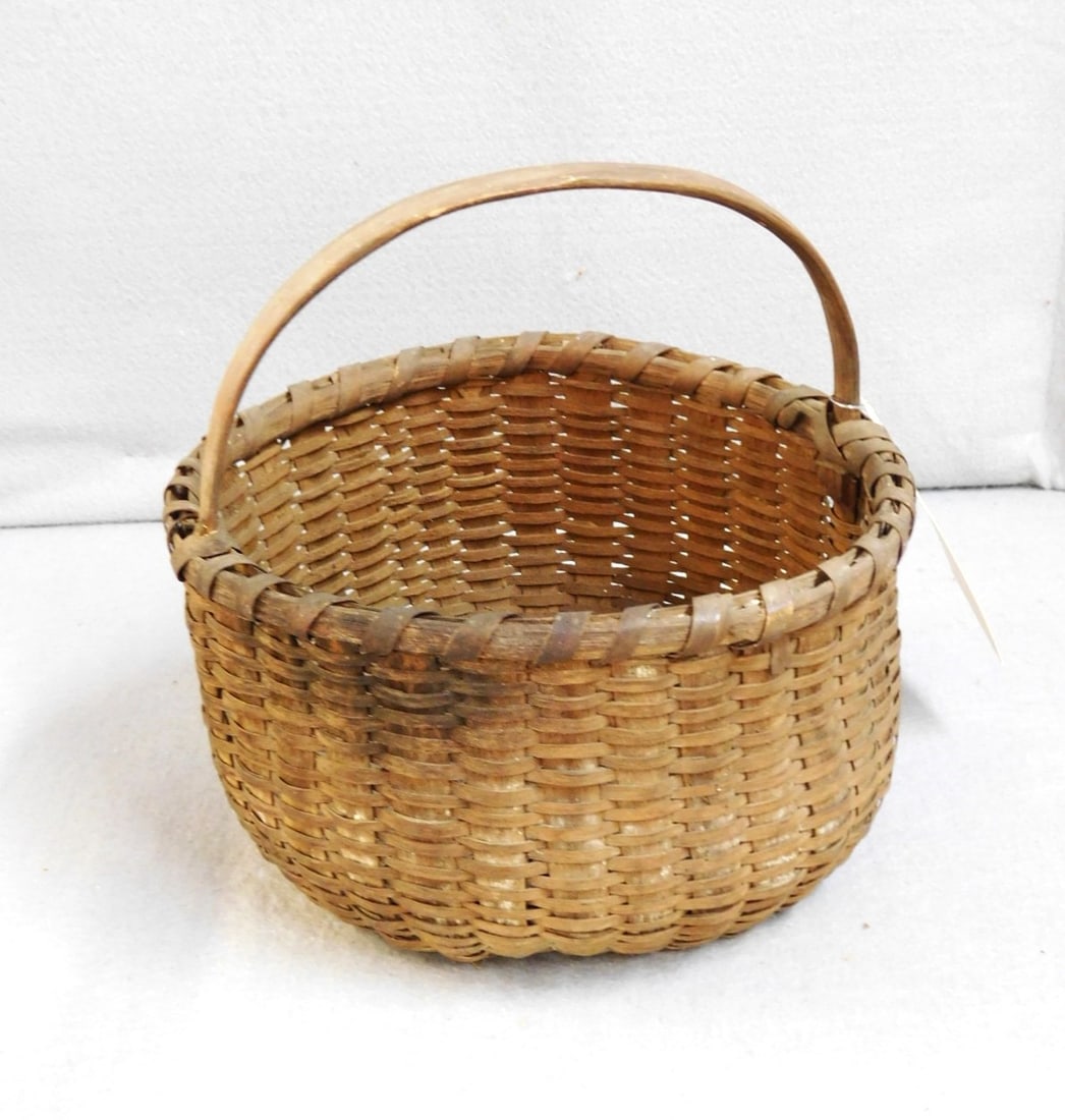 Early Handled Splint Basket - 2