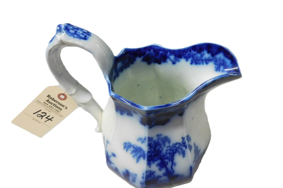 Flow Blue "Scinde" Pitcher - 2