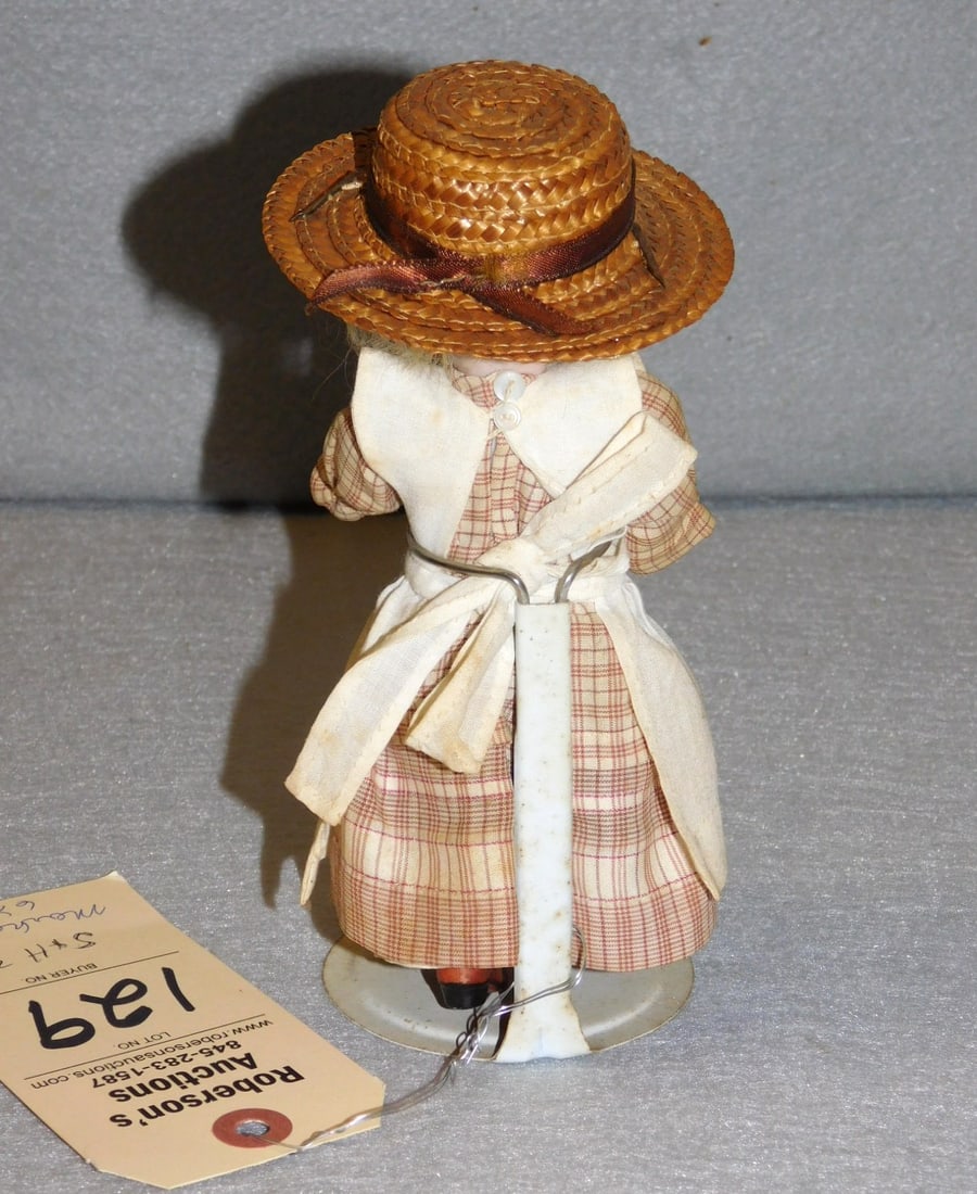7"H S&H Bisque Doll - 3