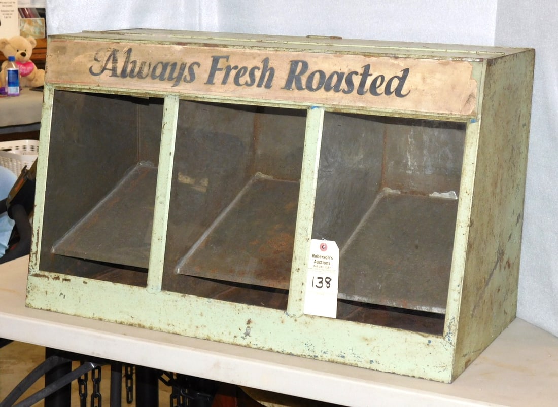 Country Store Tin Peanut Display (1 of 3)