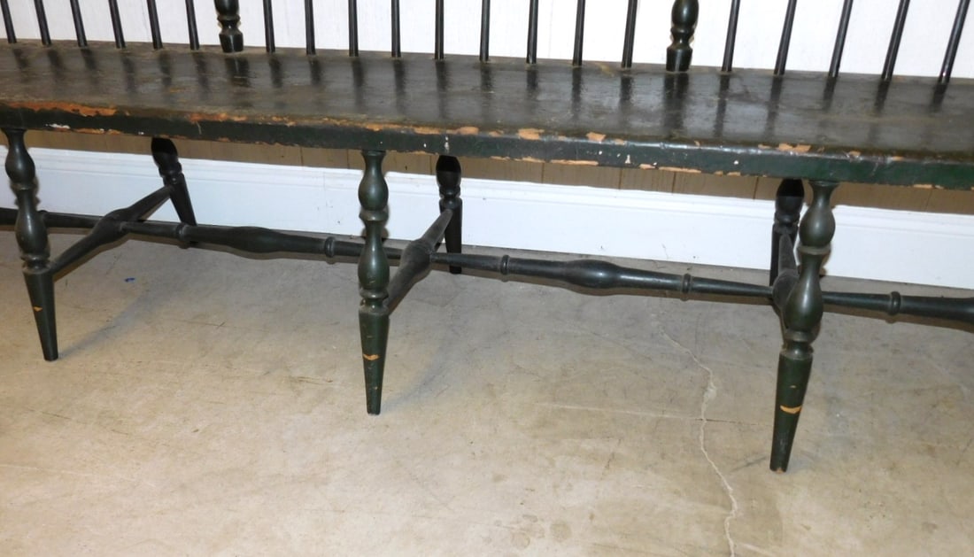 Triple Back Windsor Settee - 5