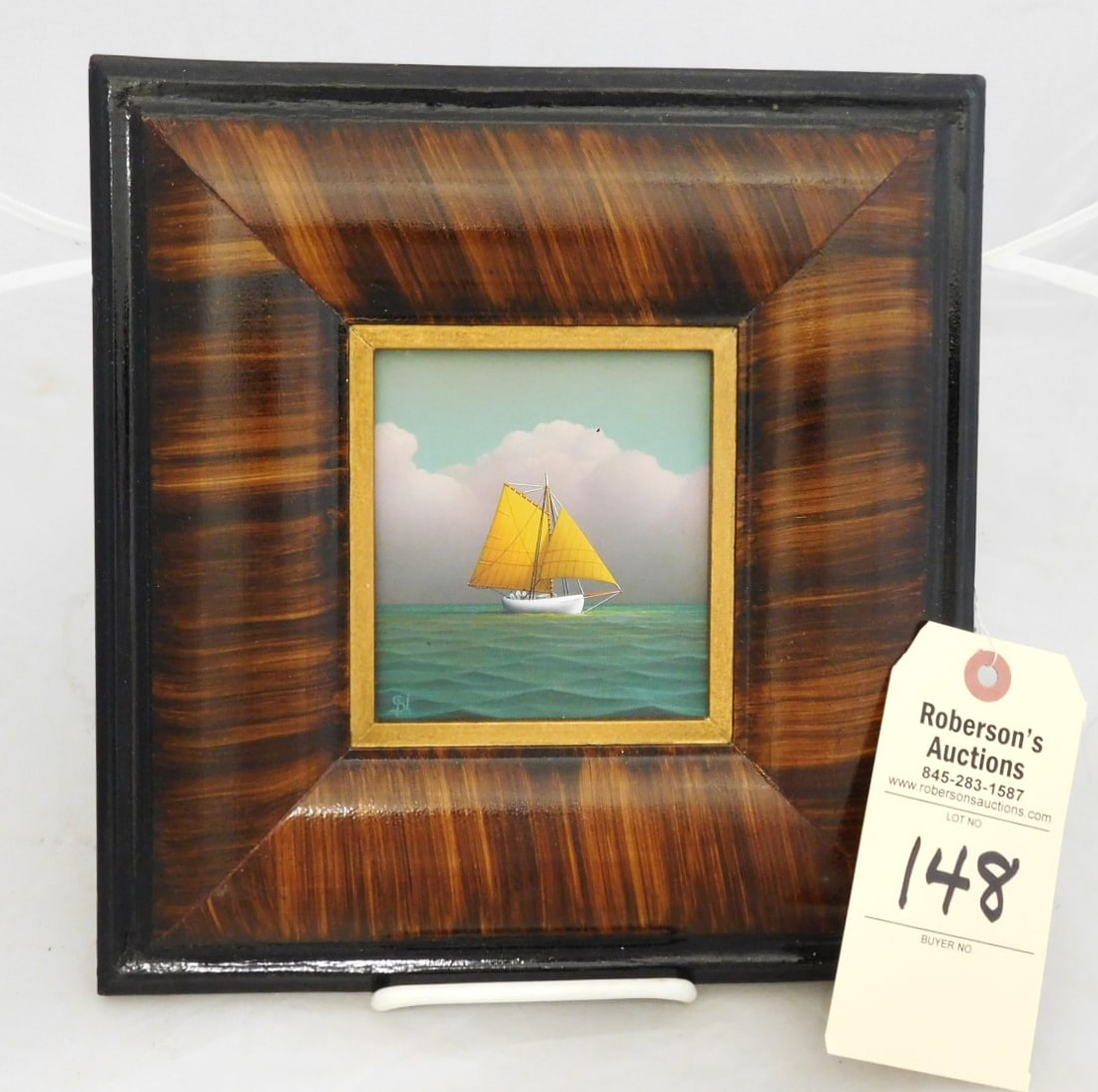 4 3/8" x 4" O/B Sgn. George Nemethy (1 of 2)