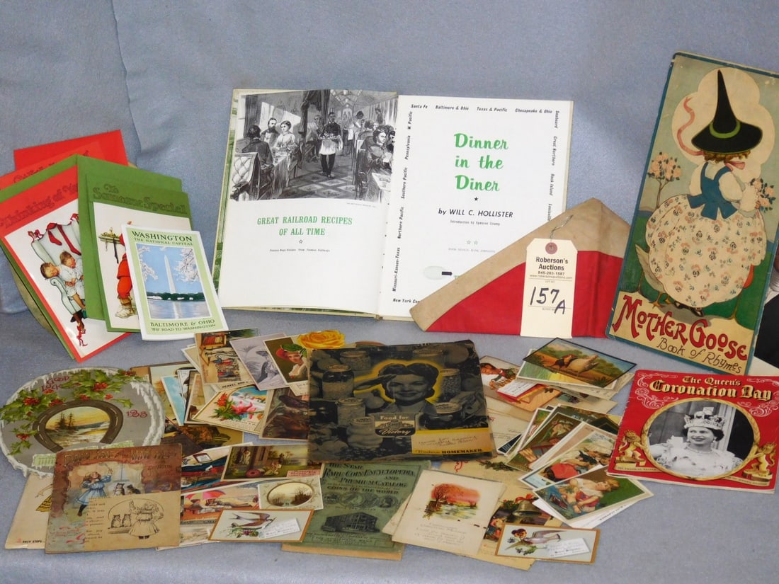 Lg. Lot of Trade Cards & Misc. Ephemera (1 of 5)