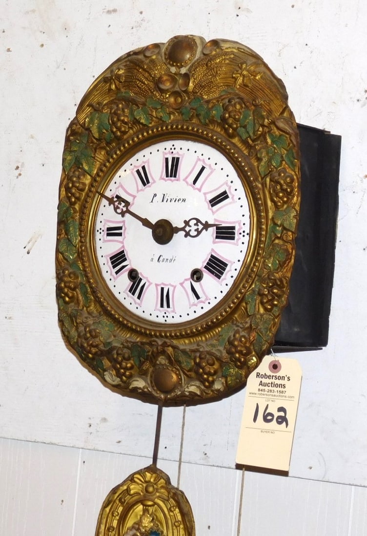 French Morbier Wall Clock - 2