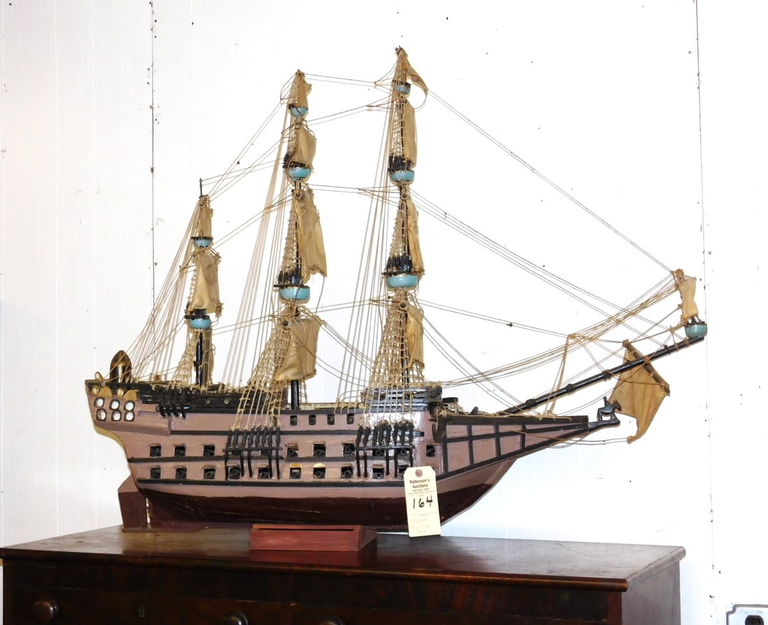 Replica of "Black Ship" Pirate Ship (1 of 2)
