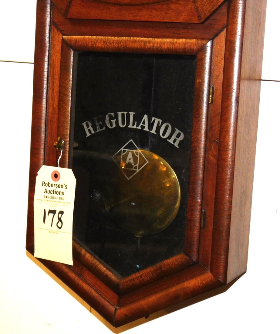 Ansonia Regulator "A" Wall Clock - 3