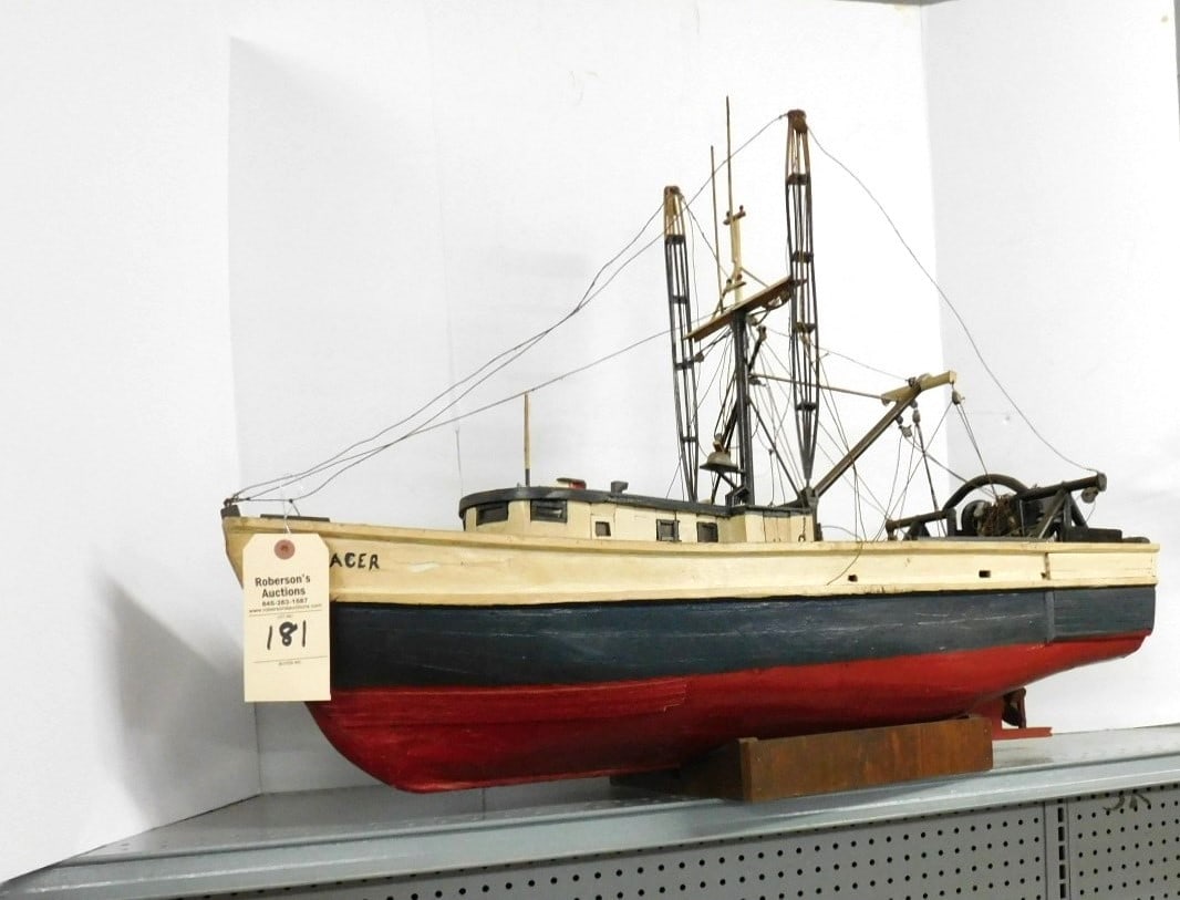 Custom Made Fishing Vessel "Gulf Pacer": Custom Made Fishing Vessel "Gulf Pacer", Fairhaven, MA - Built by Herman Moniz, Fairhaven, MA in GD Cond.